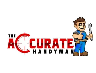 The Accurate Handyman logo design, concept 32