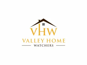 Valley Home Watchers logo design, concept 20